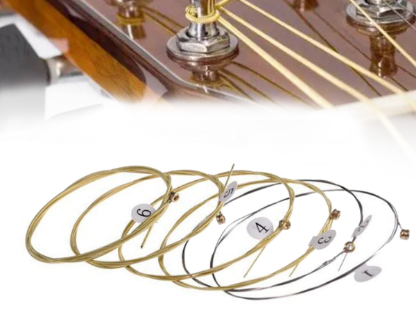 Techno TN-02 Phosphor Bronze Acoustic Guitar Strings, Extra Light Gauge .011-.047, Warm Bright Balanced Tone