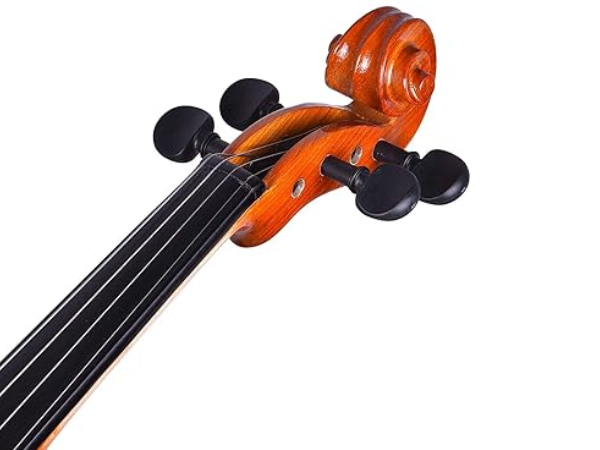 Premium Violin Tuning Pegs – Black Wood Axis Peg with Fisheye Design, Superior Sound Transmission & Long-Lasting Performance