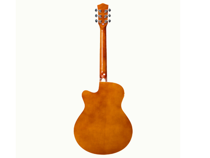 TECHNO RJ-10239CEG- ProSound with 4-Band EQ-39 Inch Semi-acoustic Guitar Mahogany, Spruce Rosewood Right Hand Orientation (TCF)