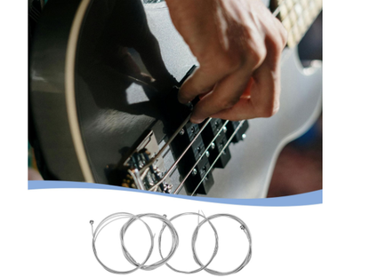 TECHNO Acoustic RJBTC-10165 Bass Guitar Strings 4-String Nickel Wound Set Guitar String