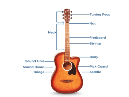 Guiter RJ-OTG239D Acoustic Guitar Combo(Pickup, Bag, Strings, Picks, Strap) Acoustic Guitar Mahogany Rosewood Right Hand Orientation