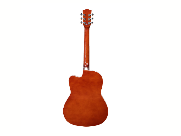 TECHNO RJ-10239CG-39 INCH Inch Guitar -WIth BAG ,BELT,STRING SET,CAPO,PICK,TUNER,WINDER Acoustic Guitar Spruce, Linden Wood Rosewood Right Hand Orientation (Sunburst)