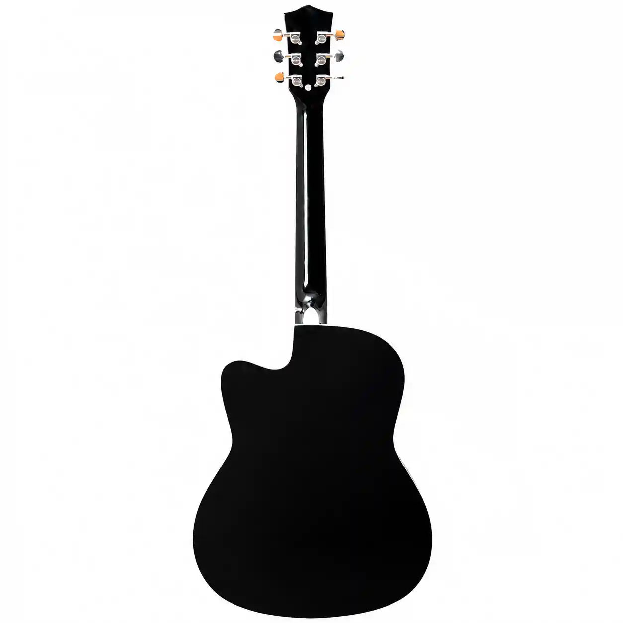 Techno 39 Acoustic Guitar with Spruce Top, Linden Body & Closed Die-Cast Tuners Acoustic Guitar Spruce Rosewood Right Hand Orientation