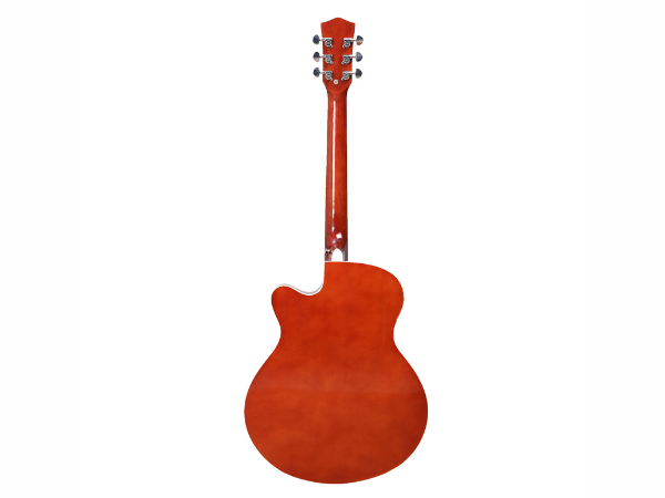 TECHNO RJ-10239CEG- ProSound with 4-Band EQ-39 Inch Semi-acoustic Guitar Mahogany, Spruce Rosewood Right Hand Orientation (Natural)