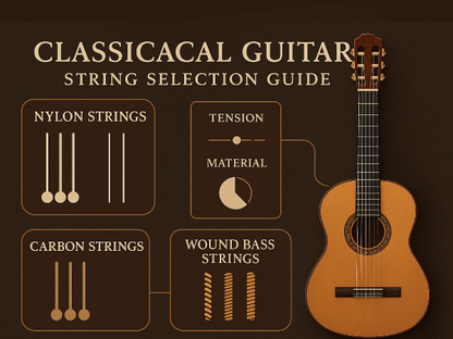 Techno RJ-TCGS-1056 Classical Guitar Strings Nylon Set Normal Tension Acoustic Strings