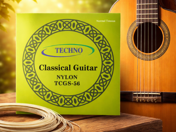 Techno RJ-TCGS-1056 Classical Guitar Strings Nylon Set Normal Tension Acoustic Strings
