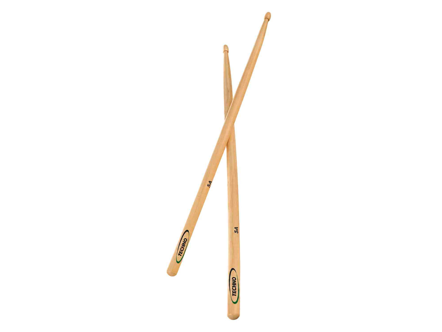 TECHNO Premium Walnut Drumsticks – 5A Size 5A Drumsticks