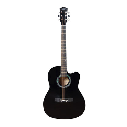 TECHNO 39 Acoustic Guitar with Spruce Top, Linden Body & Closed Die-Cast Tuners Acoustic Guitar Spruce Rosewood Right Hand Orientation