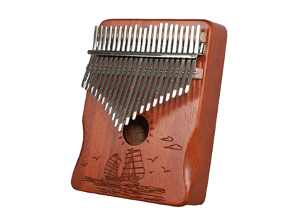 TECHNO Premium 17-Key Kalimba Thumb Piano for Beginners Premium 17-Key Kalimba Thumb Piano for Beginners Analog Portable Keyboard