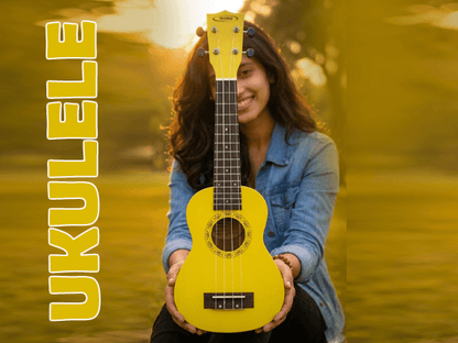 TECHNO 21-Inch Soprano Ukulele – Mahogany Body, Rosewood Fretboard with Carry Bag Soprano Ukulele