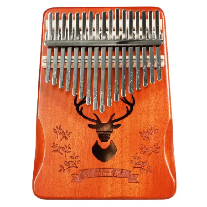 Techno Premium 17-Key Kalimba Thumb Piano for Beginners Premium 17-Key Kalimba Thumb Piano for Beginners Analog Portable Keyboard